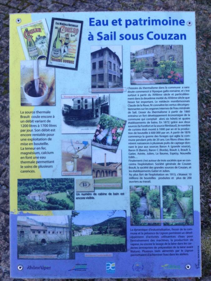 Hote Du Couzan Sail-sous-Couzan Eksteriør billede